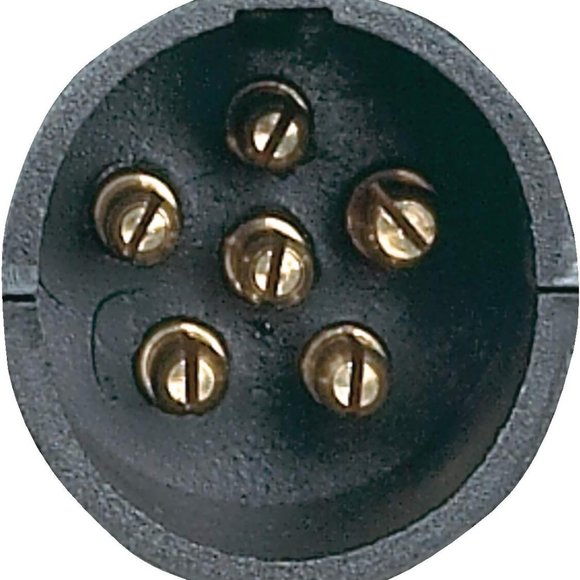 Hopkins Towing Solutions 7-Blade RV Round to 6-Pole Trailer Wiring Adapter 47555 - Picture 4 of 7